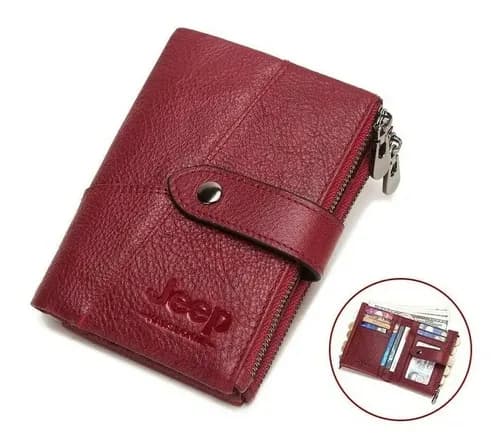 Billetera Jeep Original Kavis - A Pedido_exkarg Marrón