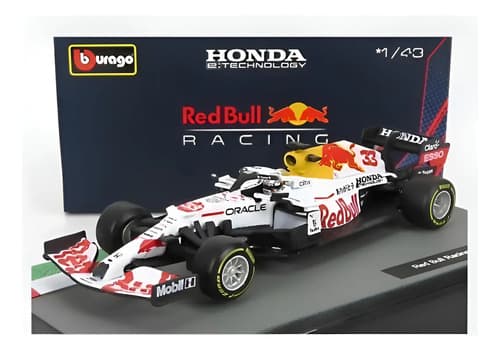 Auto De Coleccion 1:43 Burago Red Bull - A Pedido_exkarg Azul