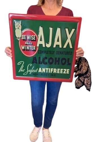 Cartel Decorativo Ajax Anti Freeze - A Pedido_exkarg X