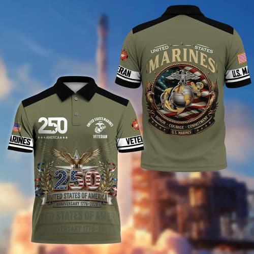 Chomba America 250th Anniversary Us Marine2 - A Pedido Verde S