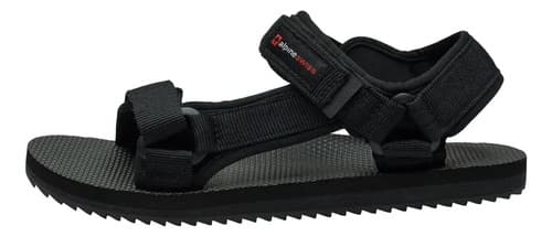 Sandalias Alpine Swiss Reid Mens - A Pedido_exkarg Negro 41 Ar