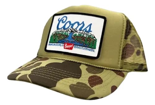 Gorra Coors Light Green Camo - A Pedido_exkarg Marrón M