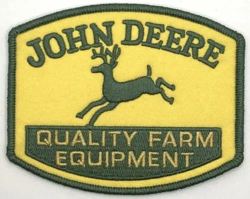 Parche John Deere Tractors Farm - A Pedido_exkarg Amarillo