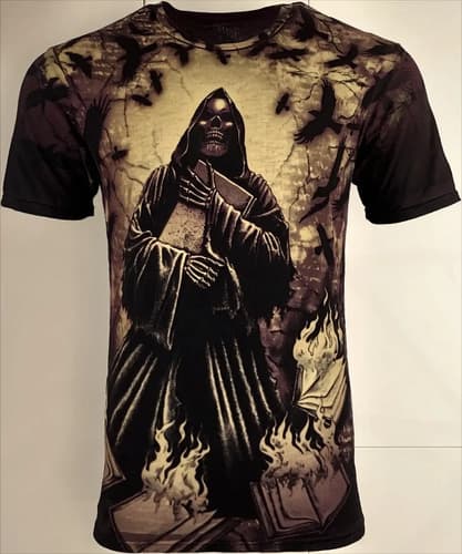 Remera Rebel Saint - A Pedido_exkarg Marrón Xxxx