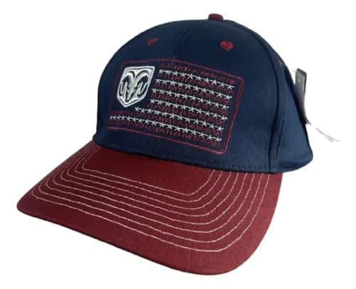 Gorra Dodge Ram Patriotic - A Pedido_exkarg Azul Adulto