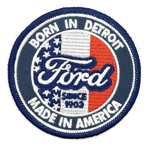 Parche Bordado Ford Motorsports Truck - A Pedido_exkarg Azul