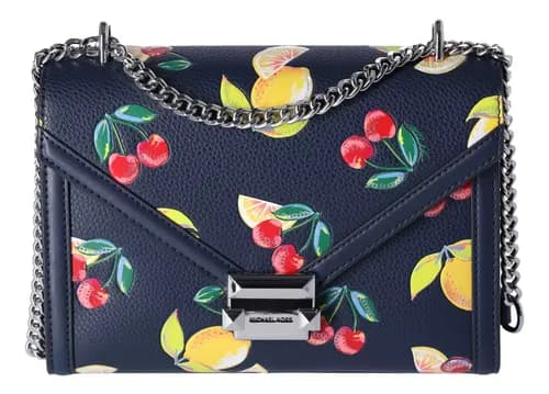 Cartera Kors Whitney Medium Flap - A Pedido_exkarg Negro