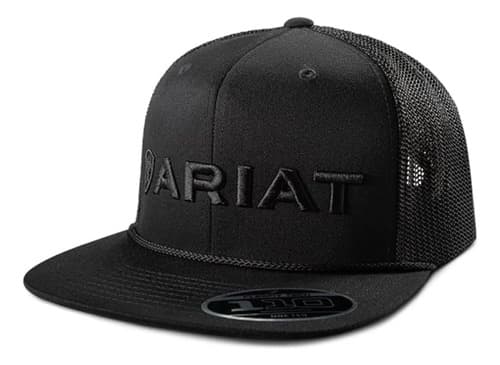 Gorra Ariat Mens 3d Embroidered Logo - A Pedido Negro M