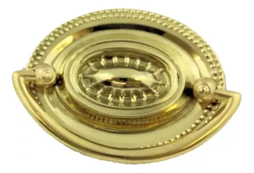 Tirador De Asa Ovalado Estilo Hepplewhite - A Pedido_exkarg Bronce
