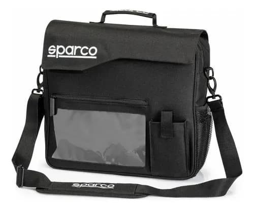 Morral Sparco Co-driver Messenger - A Pedido_exkarg Negro