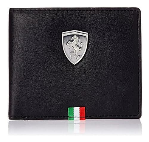 Billetera Puma Ferrari Black Bifold - A Pedido_exkarg Negro