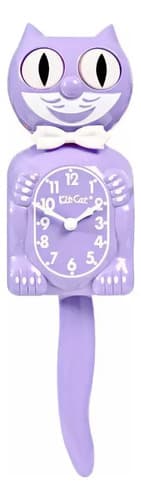 Reloj De Pared Kit Kat Pastel Lilac - A Pedido_exkarg Lila