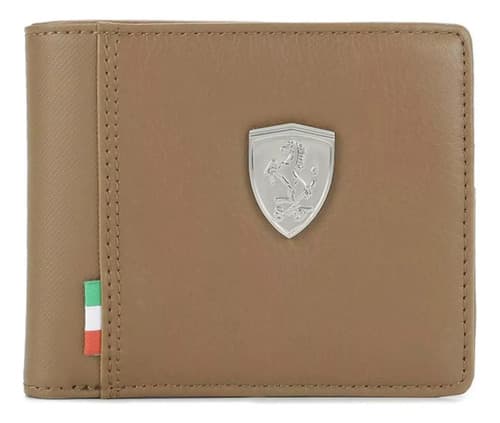 Billetera Puma Ferrari Beige Bifold - A Pedido_exkarg Beige