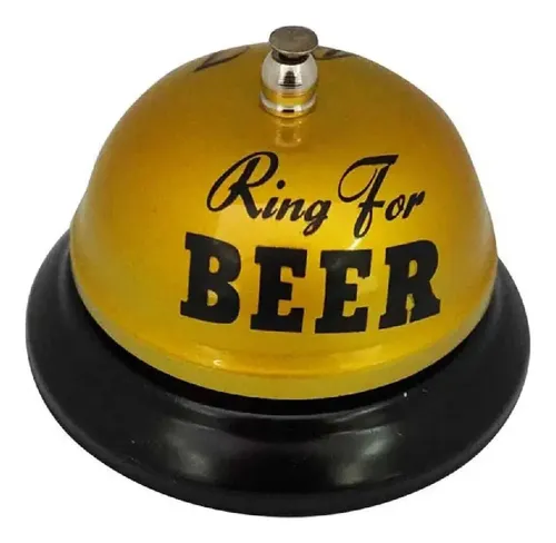 Campana Llamadora Ring For Beer - A Pedido_exkarg Amarillo