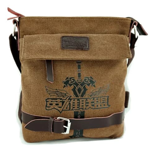 Morral League Of Legends Lol School Bag - A Pedido_exkarg Marrón