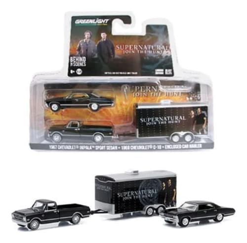 Auto 1:64 Supernatural Chevrolet Impala - A Pedido_exkarg Negro