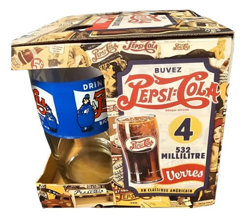 Set Vasos Pepsi Pete Originales_exkarg Transparente