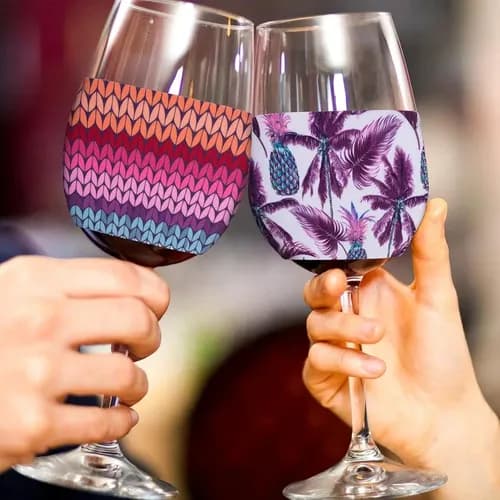 6 Identificadores Para Copas De Tamaño Estándar - A Pedido