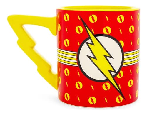 Taza Ceramica The Flash Logo - A Pedido_exkarg Rojo