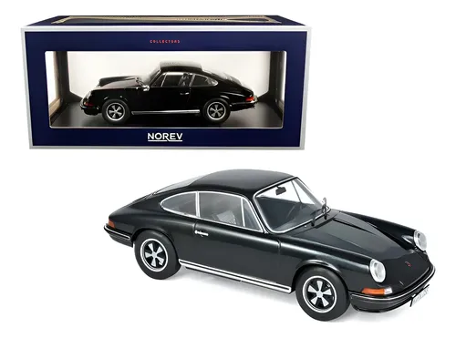 Auto 1973 Porsche 911 S Black 1/18 - A Pedido_exkarg Negro