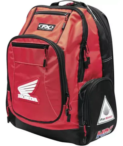 Mochila Factory Effex Honda Premium - A Pedido_exkarg Rojo