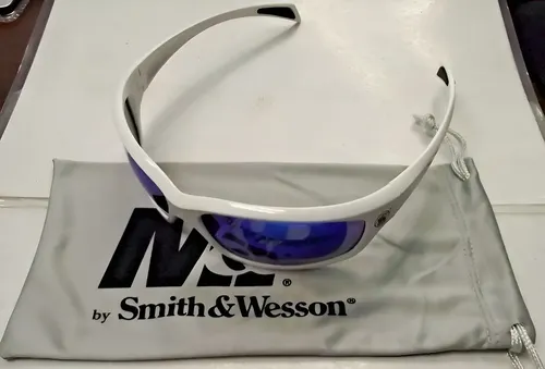 Lentes De Seguridad Smith & Wesson Sw10370 - A Pedido_exkarg Azul