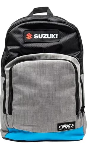 Mochila Factory Effex Standard Suzuki - A Pedido_exkarg Gris