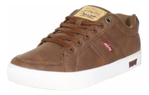 Zapatillas Levi's Kaleb Wx - A Pedido_exkarg Marrón 34,5 Ar