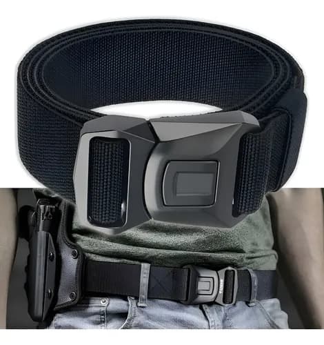Cinturon Militar Waistband Belts - A Pedido_exkarg Negro Xxx