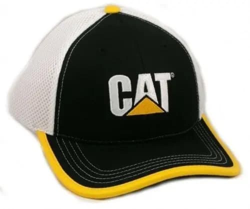 Gorra Caterpillar *black & White Mesh* - A Pedido_exkarg Negro Xxx