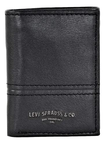 Billetera Levi's Genuine Leather - A Pedido_exkarg Negro