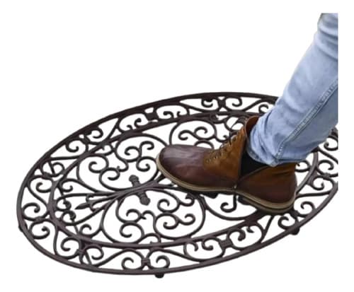 Alfombra De Puerta Hierro Fundido - A Pedido_exkarg