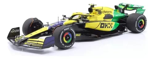 Auto 1:18th Mclaren F1 Mcl38 Lando Norris - A Pedido_exkarg Amarillo