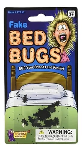 Bichos De Cama De Broma - A Pedido_exkarg Negro