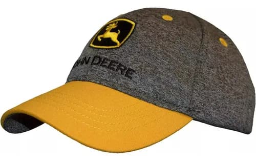 Gorra De Niños John Deere Logo - A Pedido_exkarg Gris M