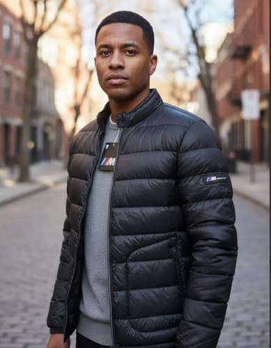 Campera Puffer Bmw M3 Original_exkarg Negro Xl
